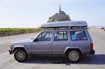 Mont growing out of Jeep...